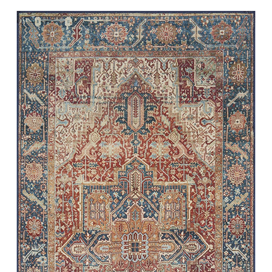 Rugs & Curtains * | (D573) Freya Multi Medallion Washable Runner, 2 7 Discounts