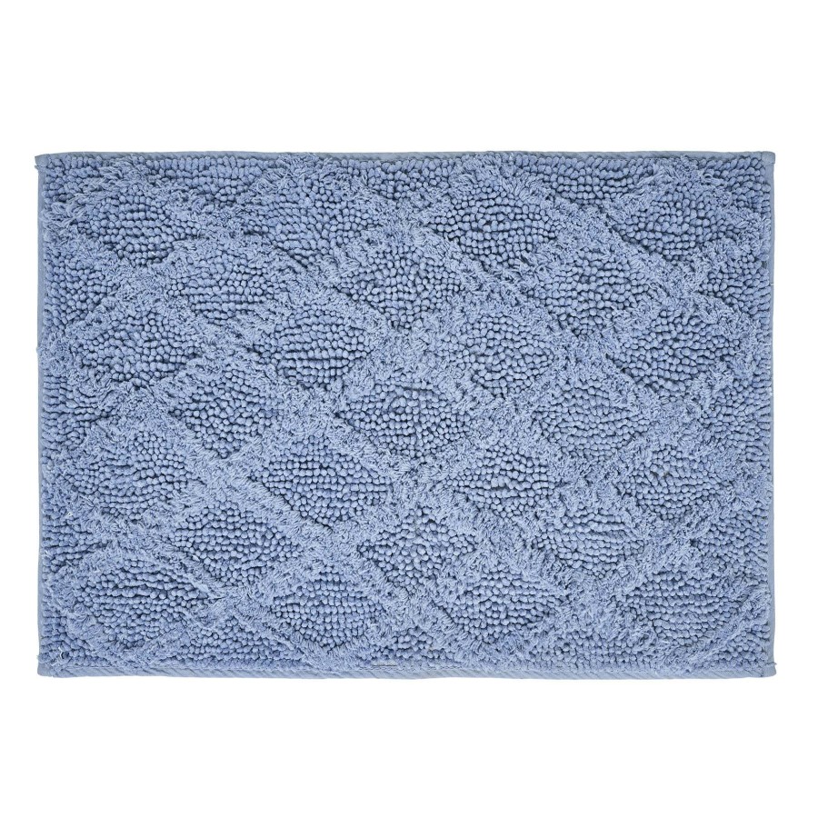 Rugs & Curtains * | Pebble Tufted Noodle Bath Rug 17X24 Blue Fantastic Model