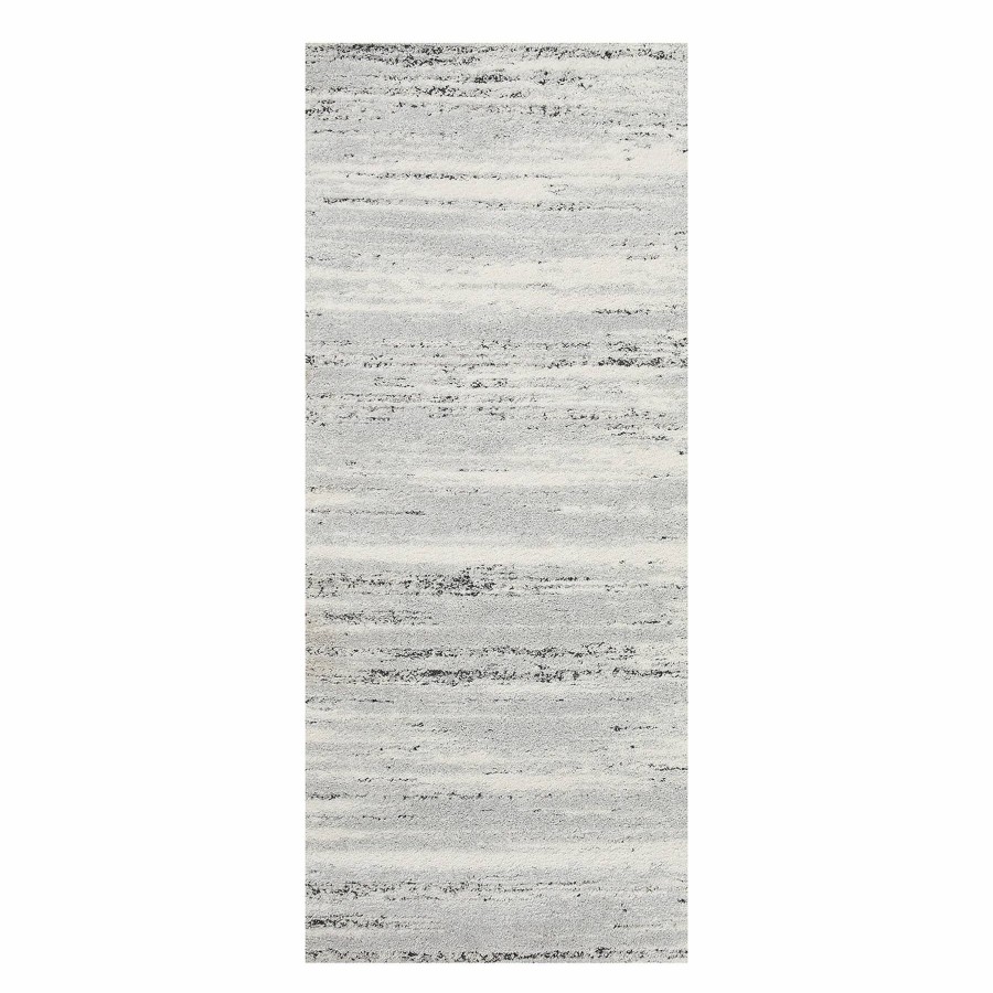 Rugs & Curtains * | B808 Boulder Ivory/Grey Runner 3X8 Delicate Design