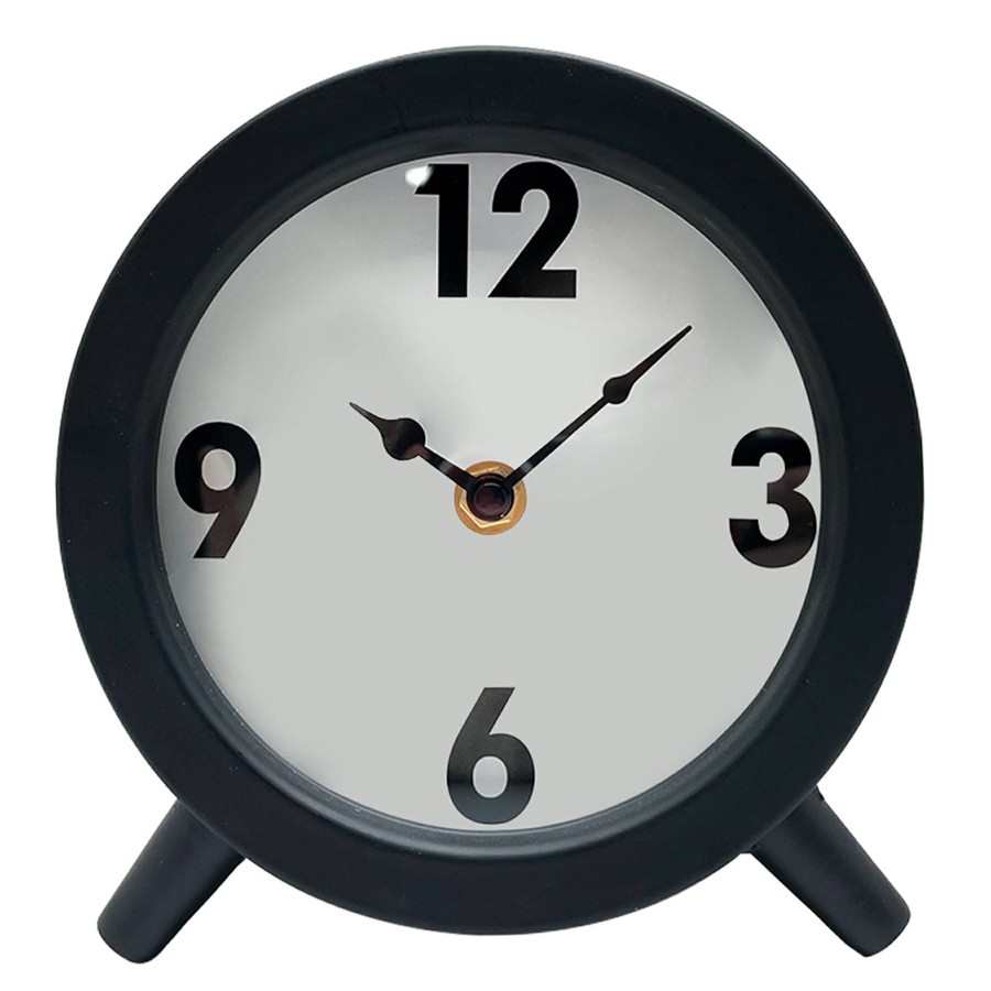 Home Accents * | Black Clock, 6 Lower Prices