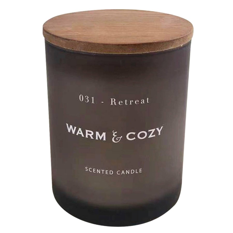 D Cor & Pillows * | 031 Warm & Cozy Scented Jar Candle, 8Oz Discounts