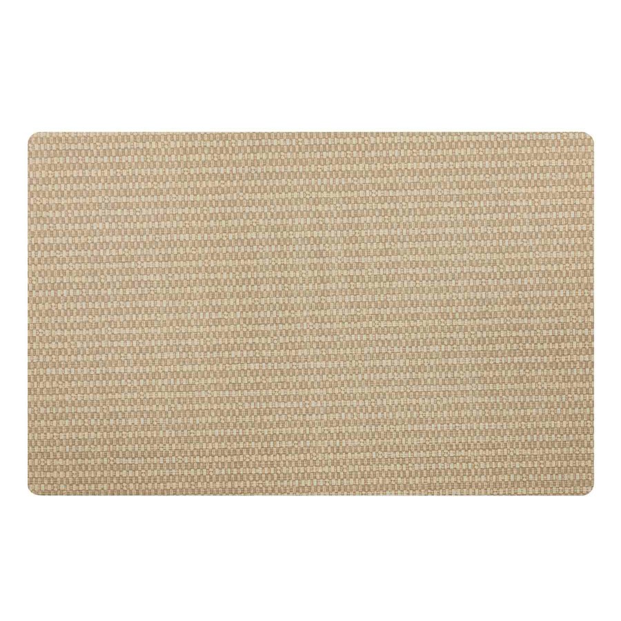 Rugs & Curtains * | Beige Micro Lopo Striped Kitchen Mat, 23 36 Hot Sale