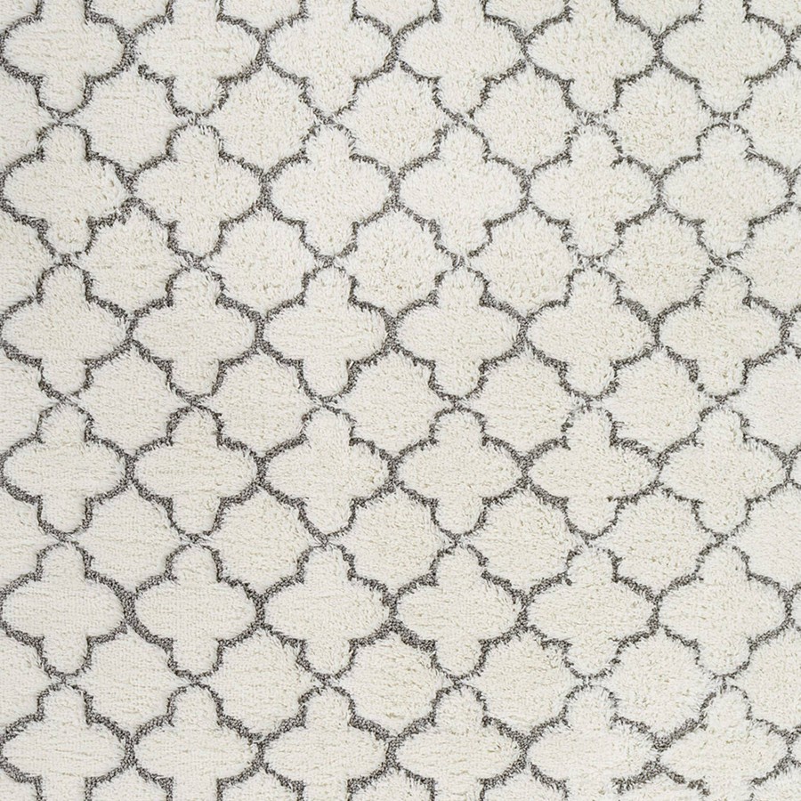 Rugs & Curtains * | (B746) Elenor Ivory Geometric Area Rug, 5 7 Fire Sale