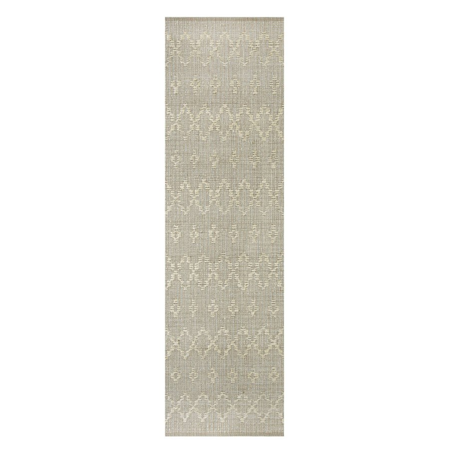 Rugs & Curtains * | (B726) Honeybloom Neutral Flatweave Runner, 2 7 Outlet Sale