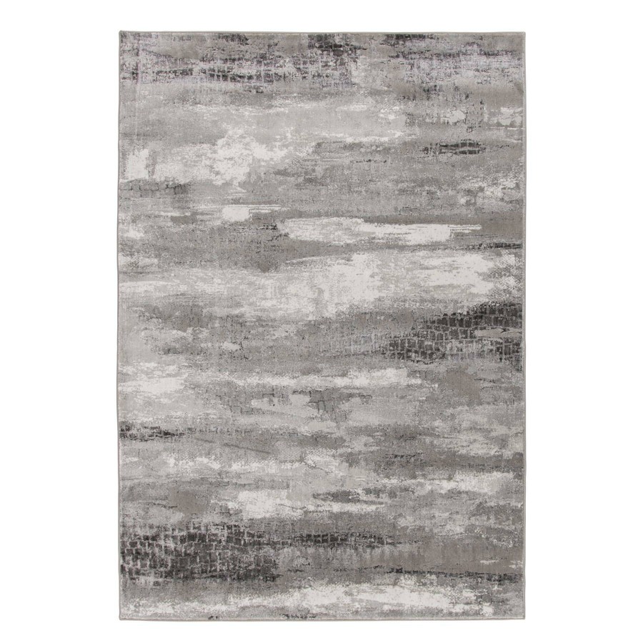 Rugs & Curtains * | (A479) Camden Canbera Neutral Abstract Area Rug, 5 7 Outlet Sale