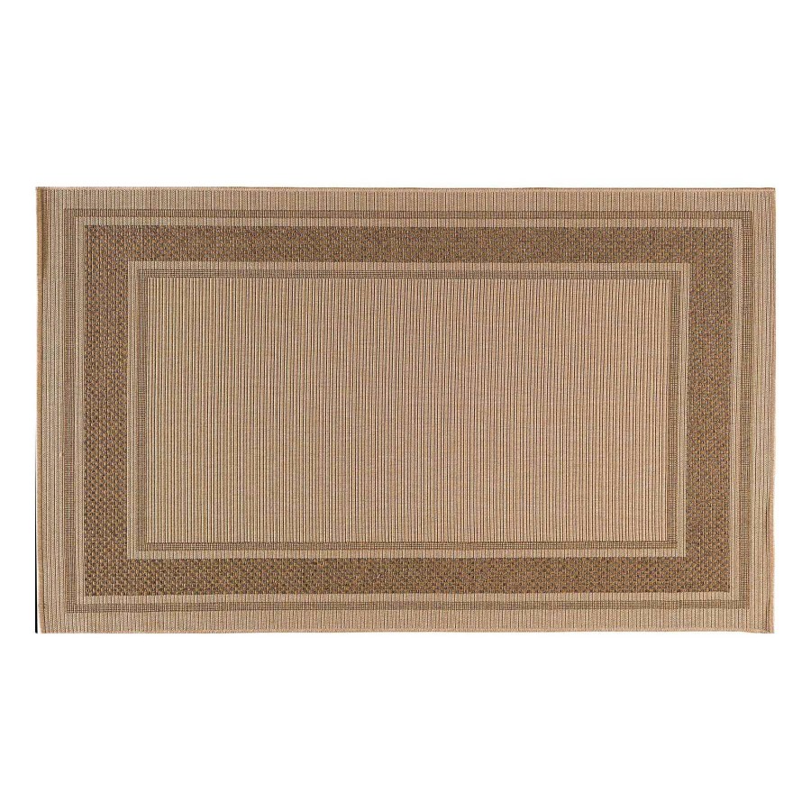 Rugs & Curtains * | (E212) Santorini Cayden Natural Indoor & Outdoor Accent Rug, 2 3 Reduction In Price