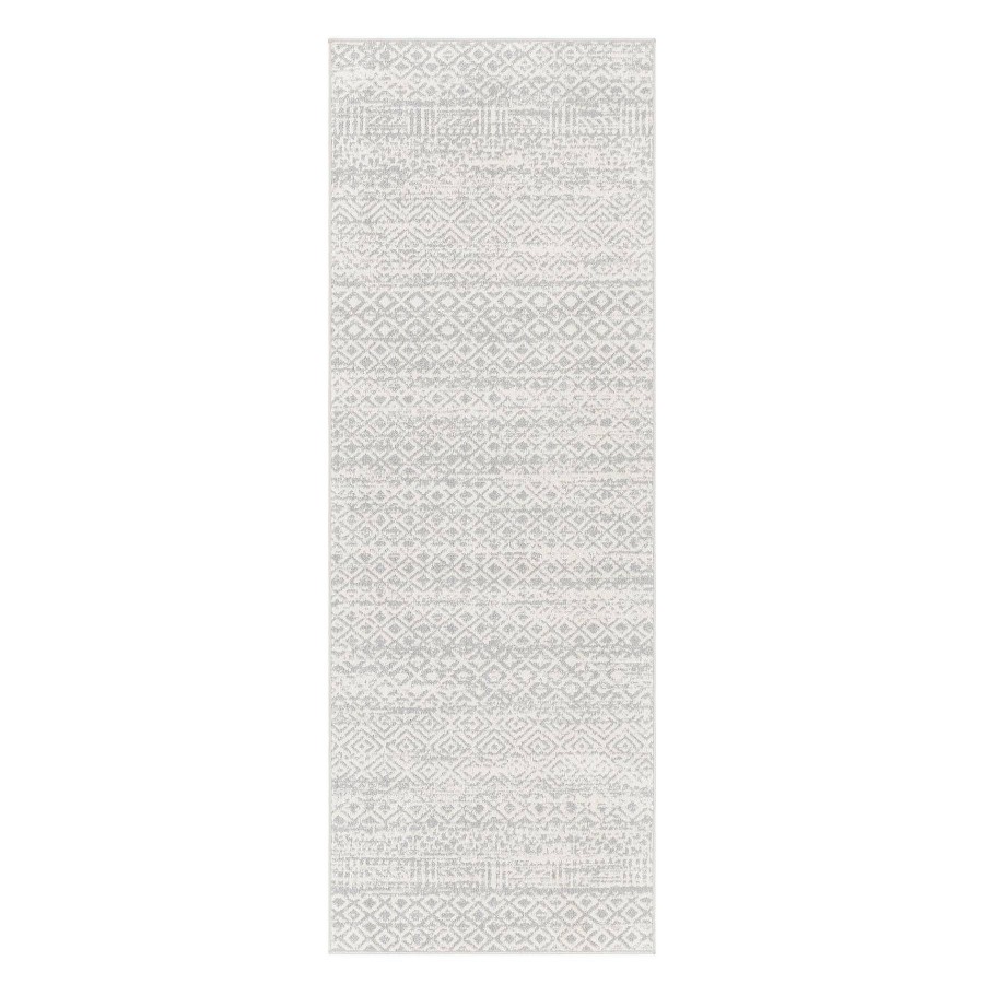 Rugs & Curtains * | (D556) Lavadora Grey Global Design Washable Runner, 2 7 Exactly Discount