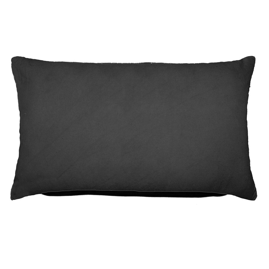 D Cor & Pillows * | Black Medallion Printed Throw Pillow, 14 24 Delicate Design