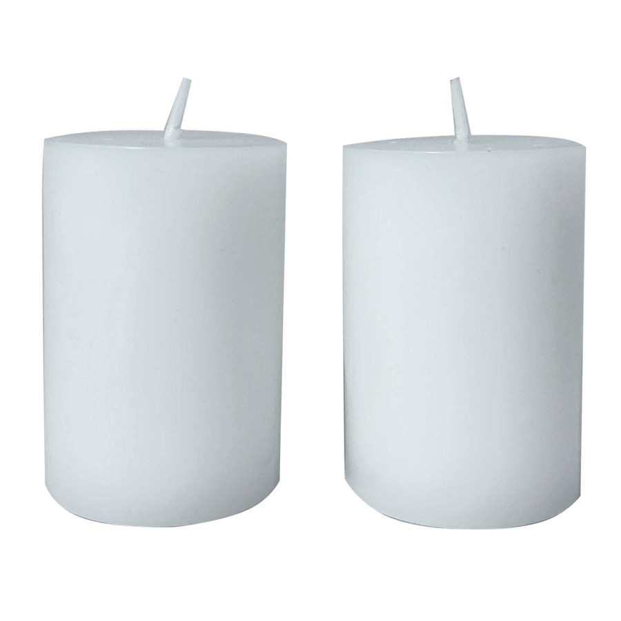 D Cor & Pillows * | 2-Pack Citronella Pillar Candle, 8Oz Premium Product