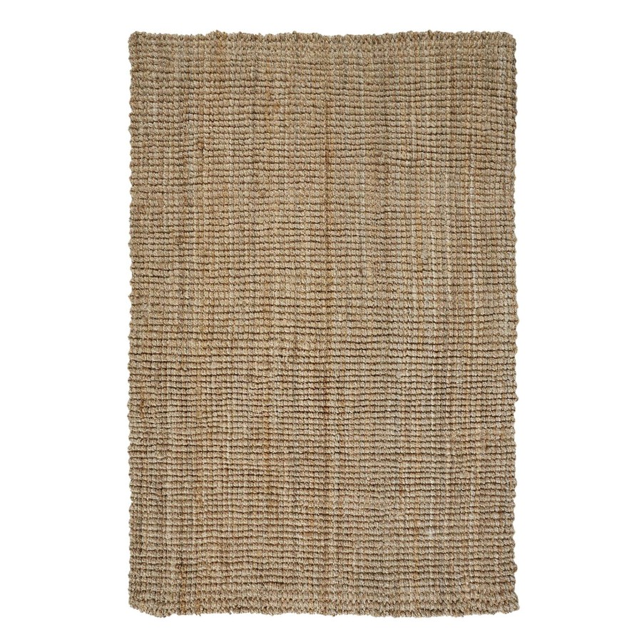 Rugs & Curtains * | (B181) Honeybloom Jute Boucle Woven Area Rug, 5 7 Reduction In Price