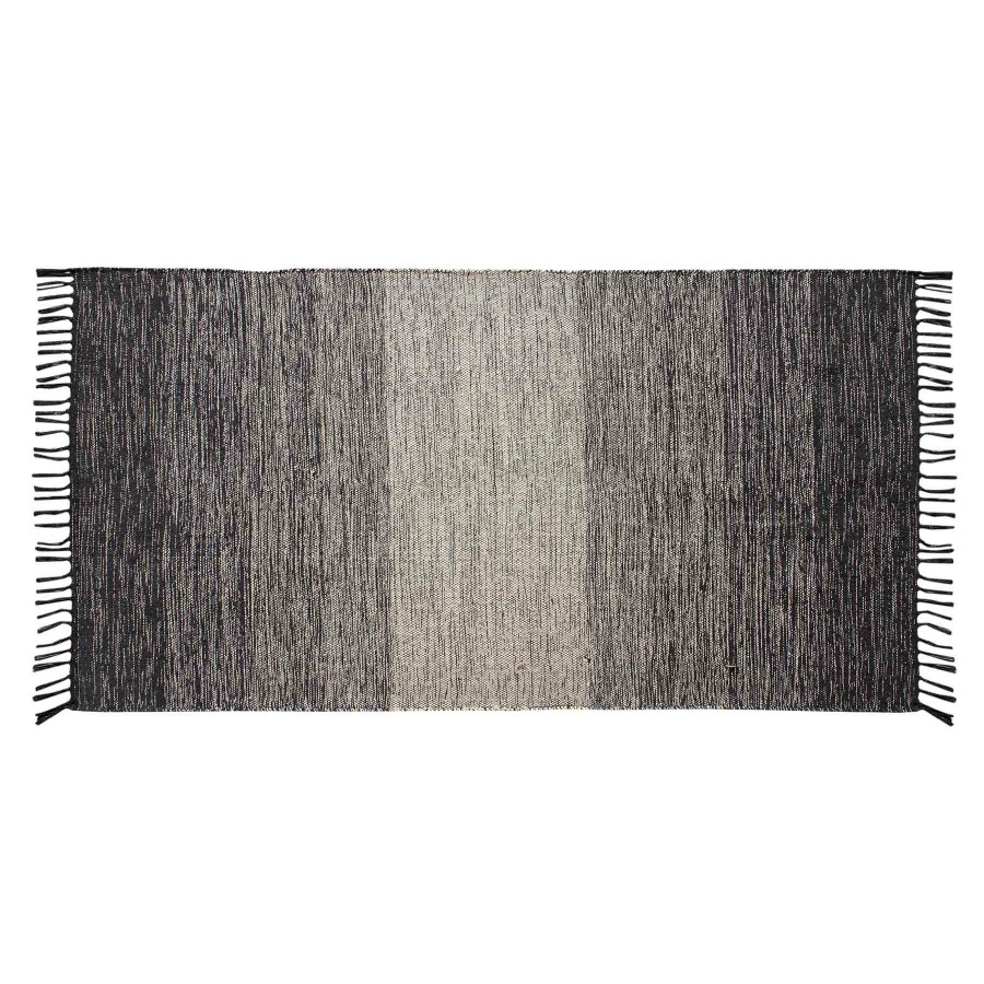 Rugs & Curtains * | (D521) Honeybloom Grey Ombre Fringe Runner, 2 5 At Low Price