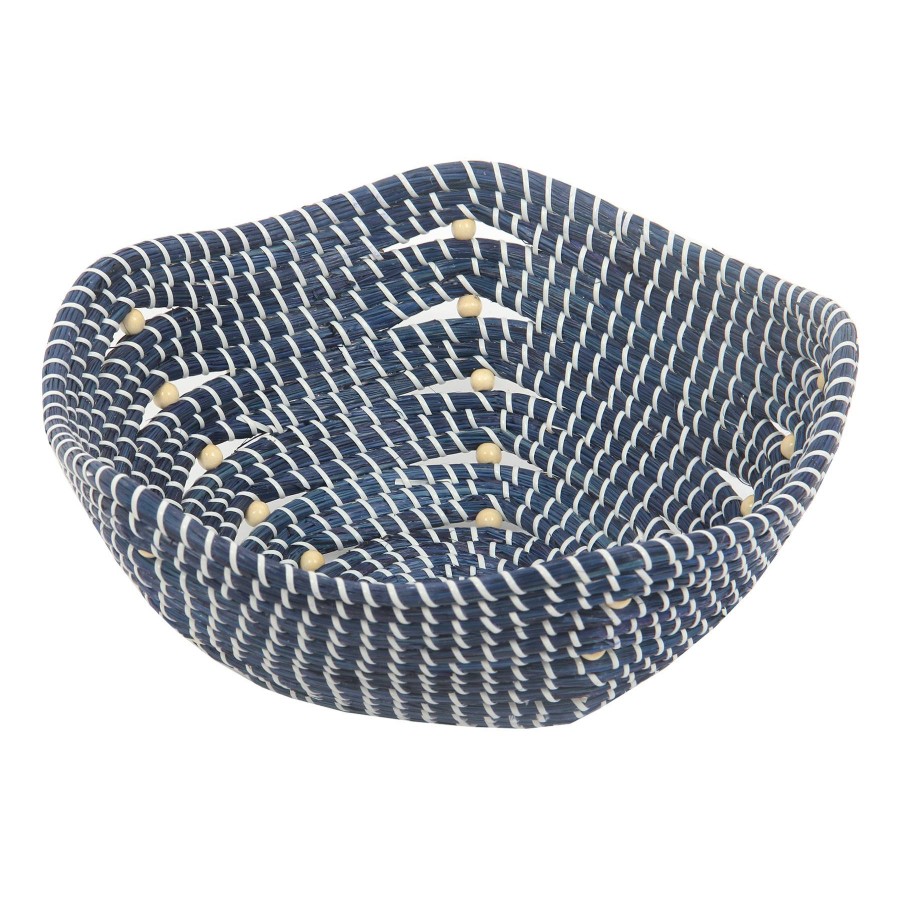 Home Accents * | Blue Seagrass Bowl, 15 Outlet