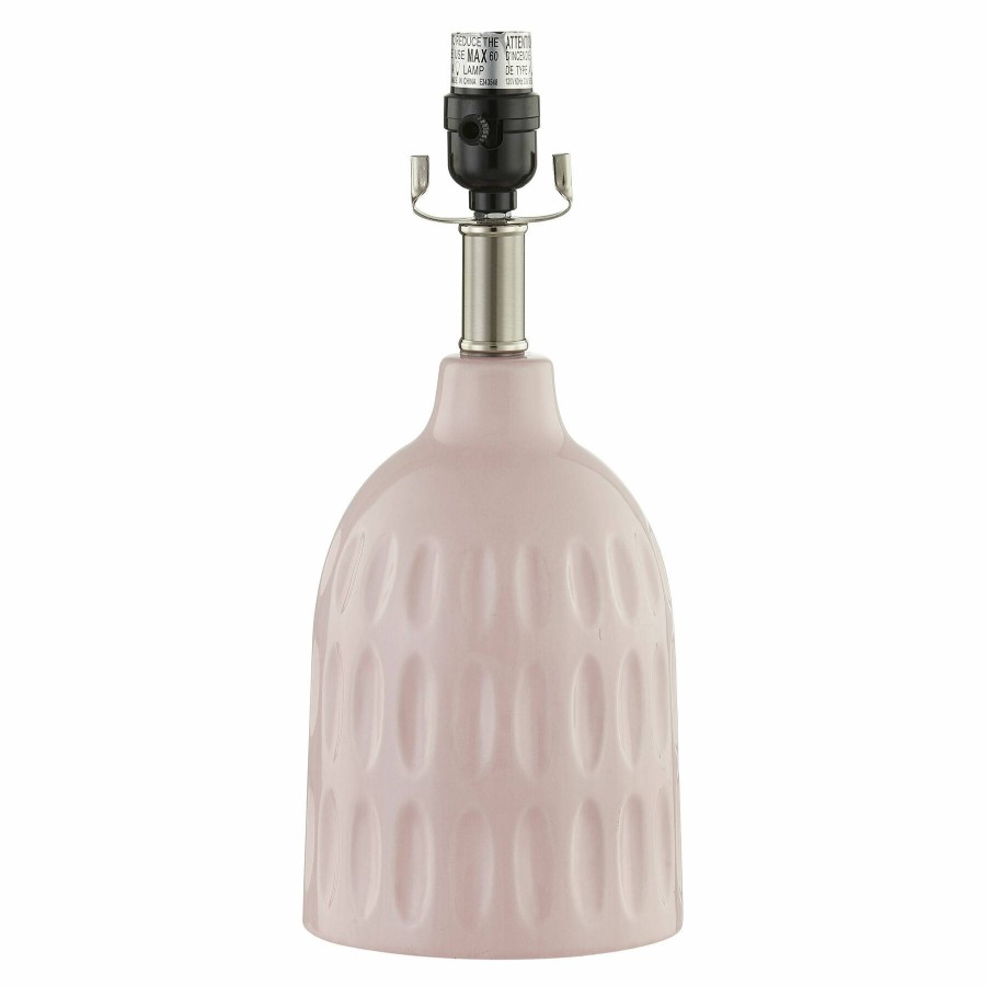 D Cor & Pillows * | Tracey Boyd Pink Ceramic Table Lamp, 14 Reliable Quality