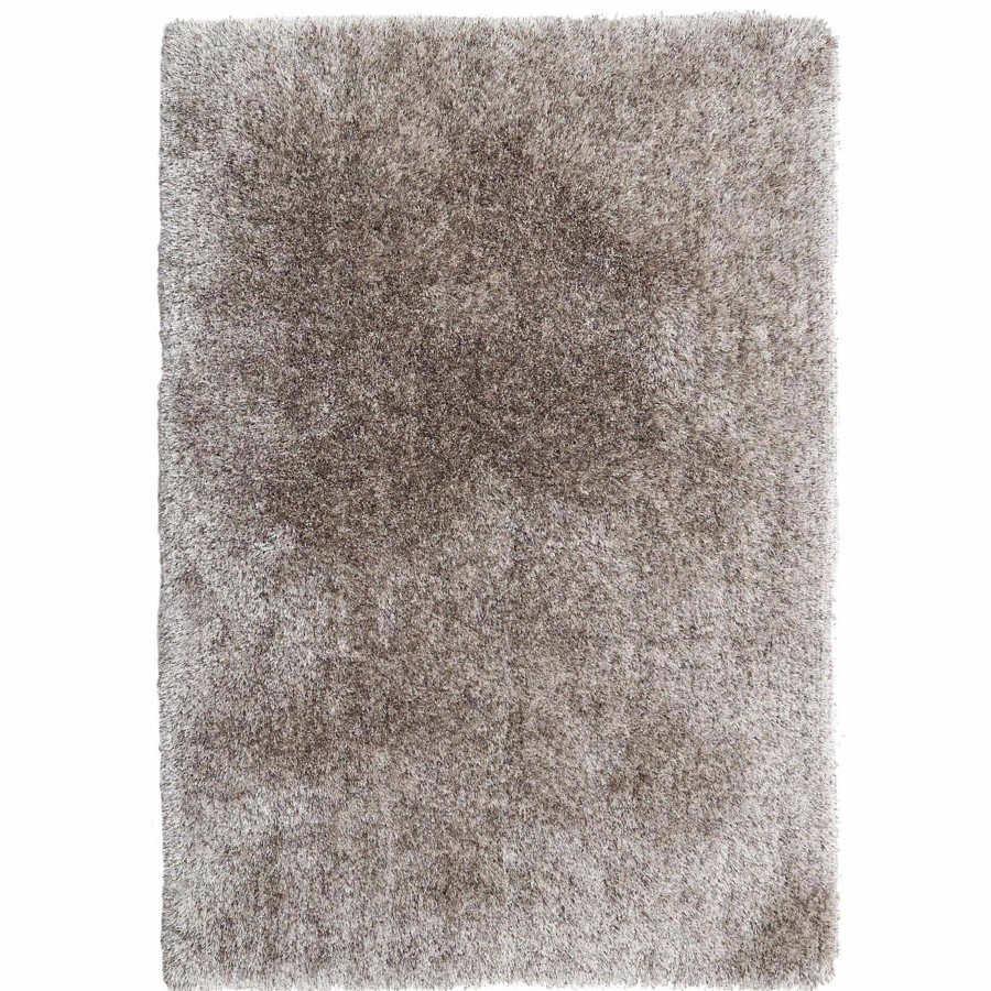 Rugs & Curtains * | (C112) Soft Untwisted Beige Long Pile Shag Rug, 3 5 Quality Guarantee