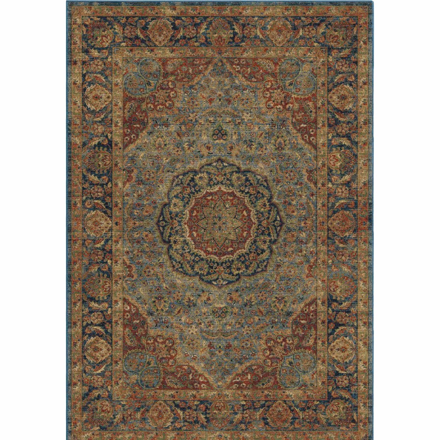 Rugs & Curtains * | (A365) Rochester Navy Area Rug, 8 10 Discounts