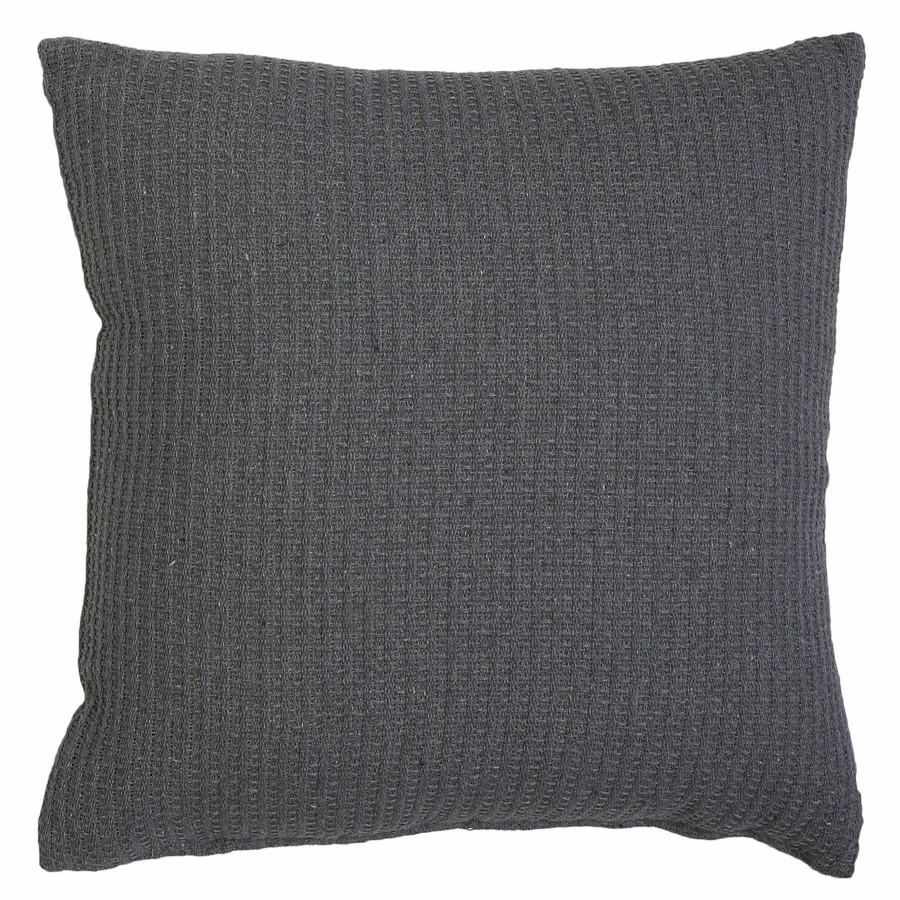 D Cor & Pillows * | Benton Jacquard Grey Throw Pillow, 17 Classical Style