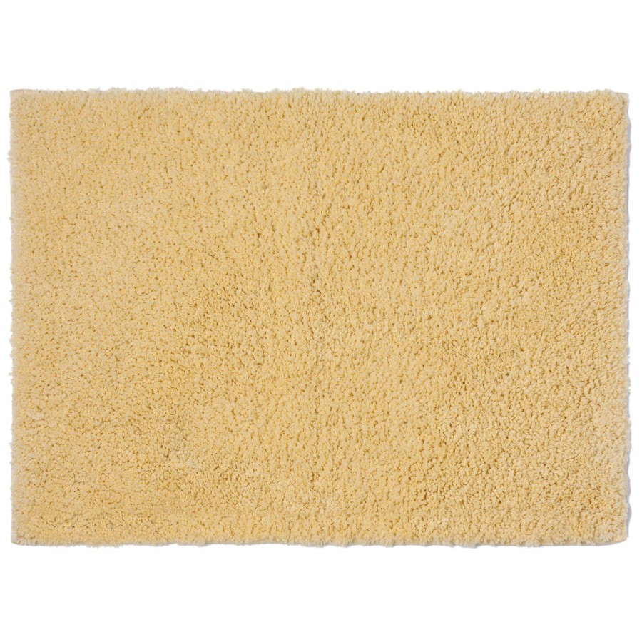 Rugs & Curtains * | Drylon Yellow Bathmat 17X24 Lower Prices