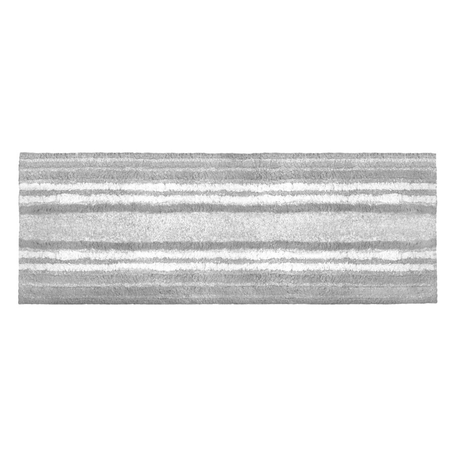 Rugs & Curtains * | Julian Grey Plush Bath Runner, 20 60 At Discount Prices