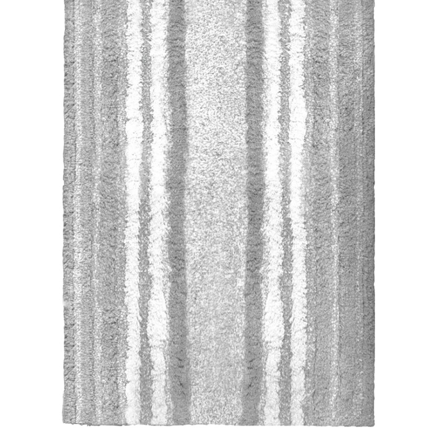 Rugs & Curtains * | Julian Grey Plush Bath Runner, 20 60 At Discount Prices