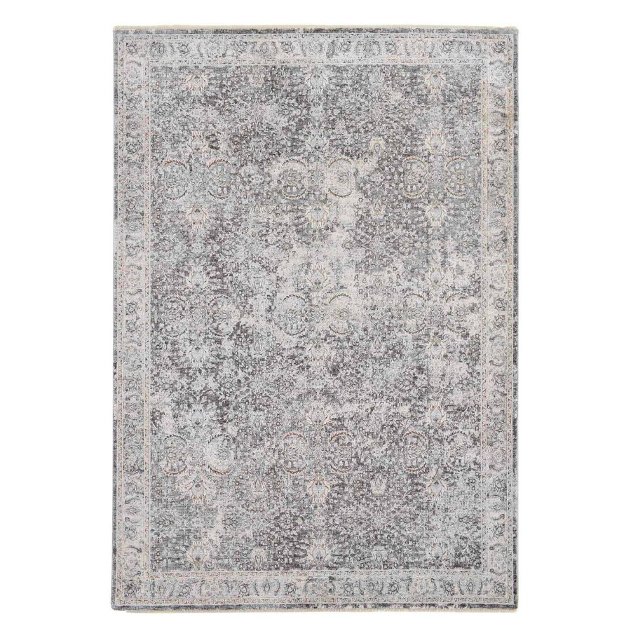 Rugs & Curtains * | (A429) Belisima Multi-Colored Border Design Area Rug, 5 7 Discount Store